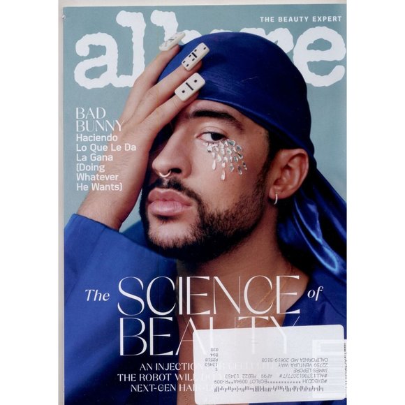 ALLURE NOV 2021 BAD BUNNY HACIENDO LO QUE LE DA LA GANA, Doing Whatever He Wants - Picture 1 of 3